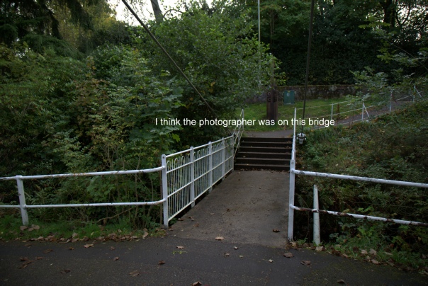 Bridge where photograph was taken, looking to the left NH 66469 43898